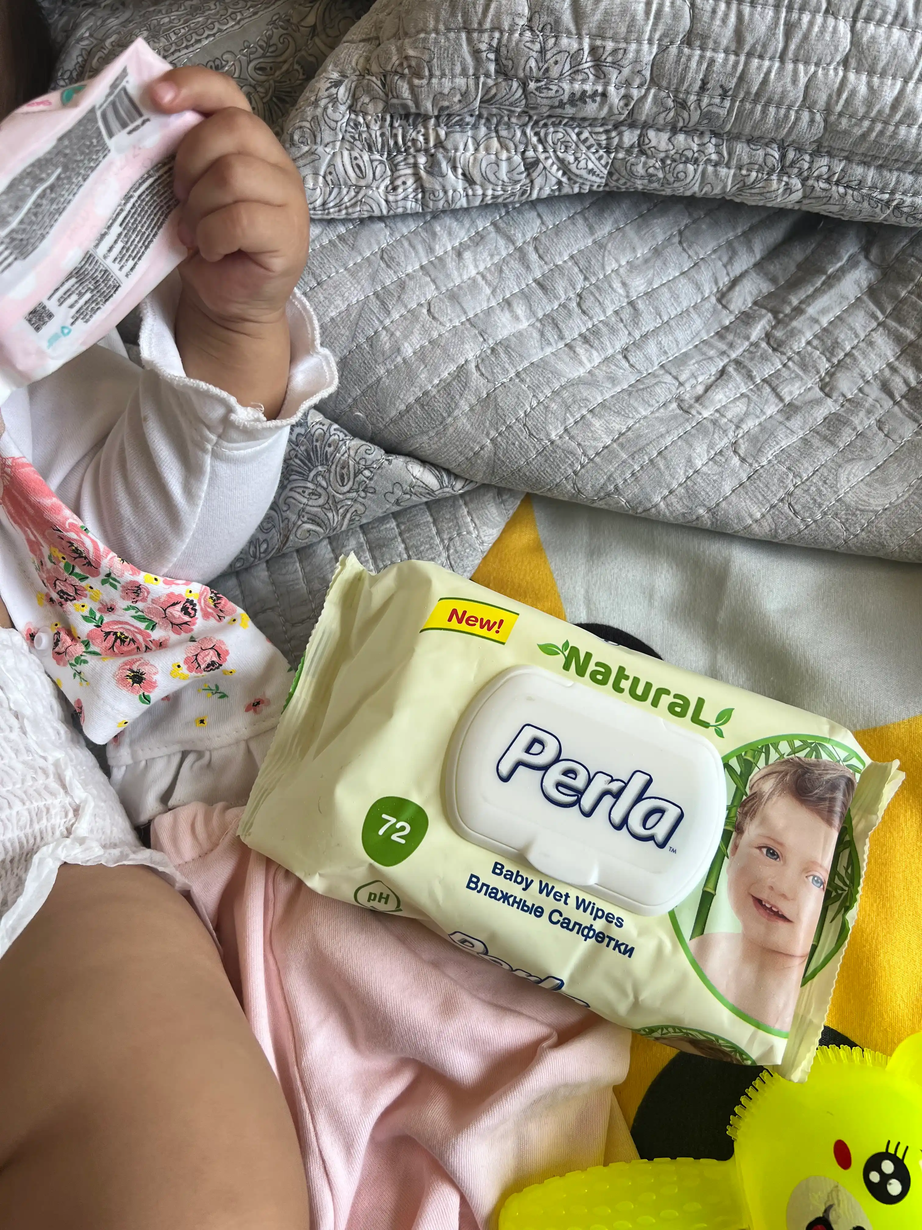 PERLA NATUREL nam salfetkalar 72 x 24