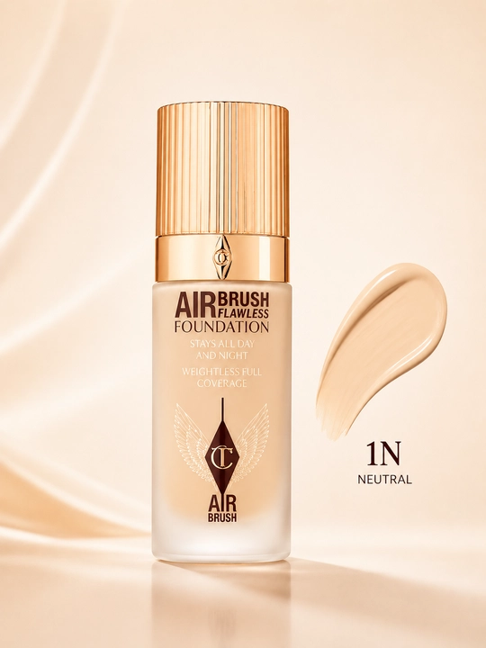 Charlotte Tilbury Airbrush Flawless Foundation tusli kremi