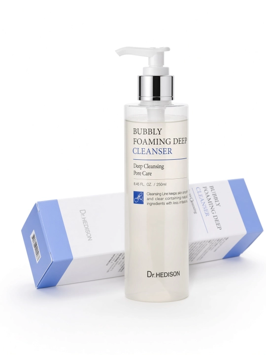 Пенка для глубокого очищения кожи Dr. Hedison Bubbly Foaming Deep Cleanser, 250 мл
