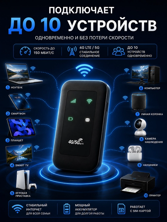 Wifi router simsiz router 4G-5G LTE Sim kartali router Sim karta router