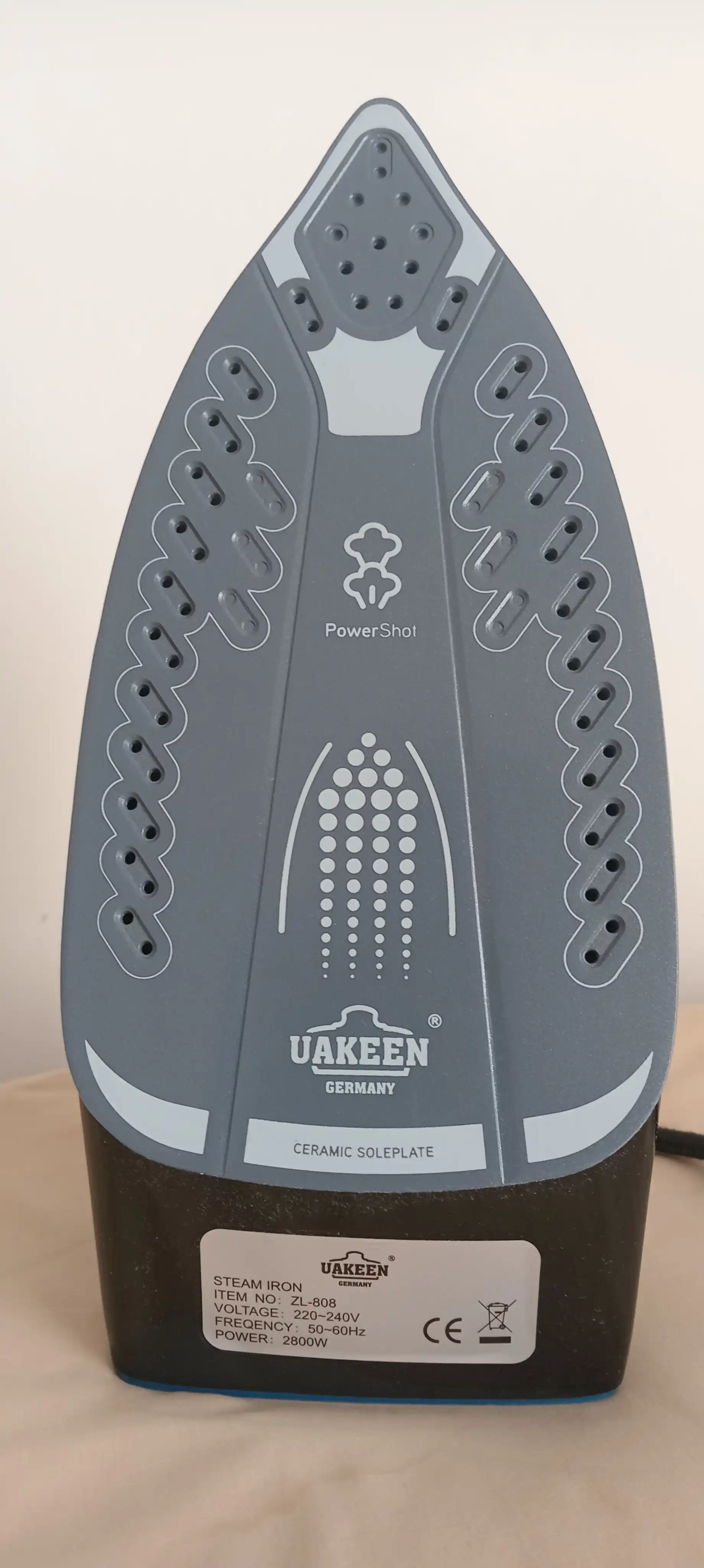 UAKEEN GERMANY bugli dazmol, 3000 Vt, nano-keramik taglik