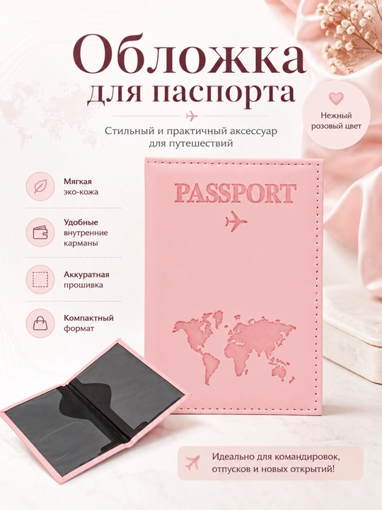 Обложка для заграничного паспорта - 