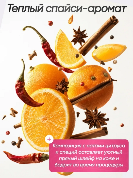 Горячее обертывани PAP-AYA, антицеллюлитный крем для тела,  для похудения 400 мл