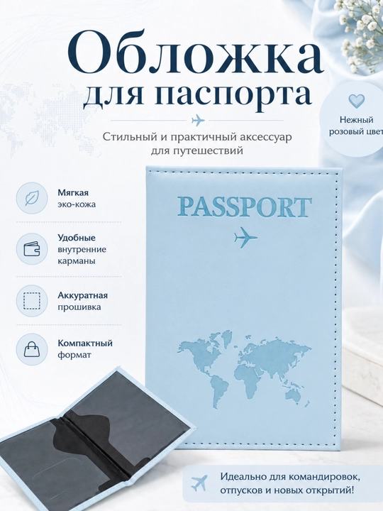 Обложка для заграничного паспорта - 