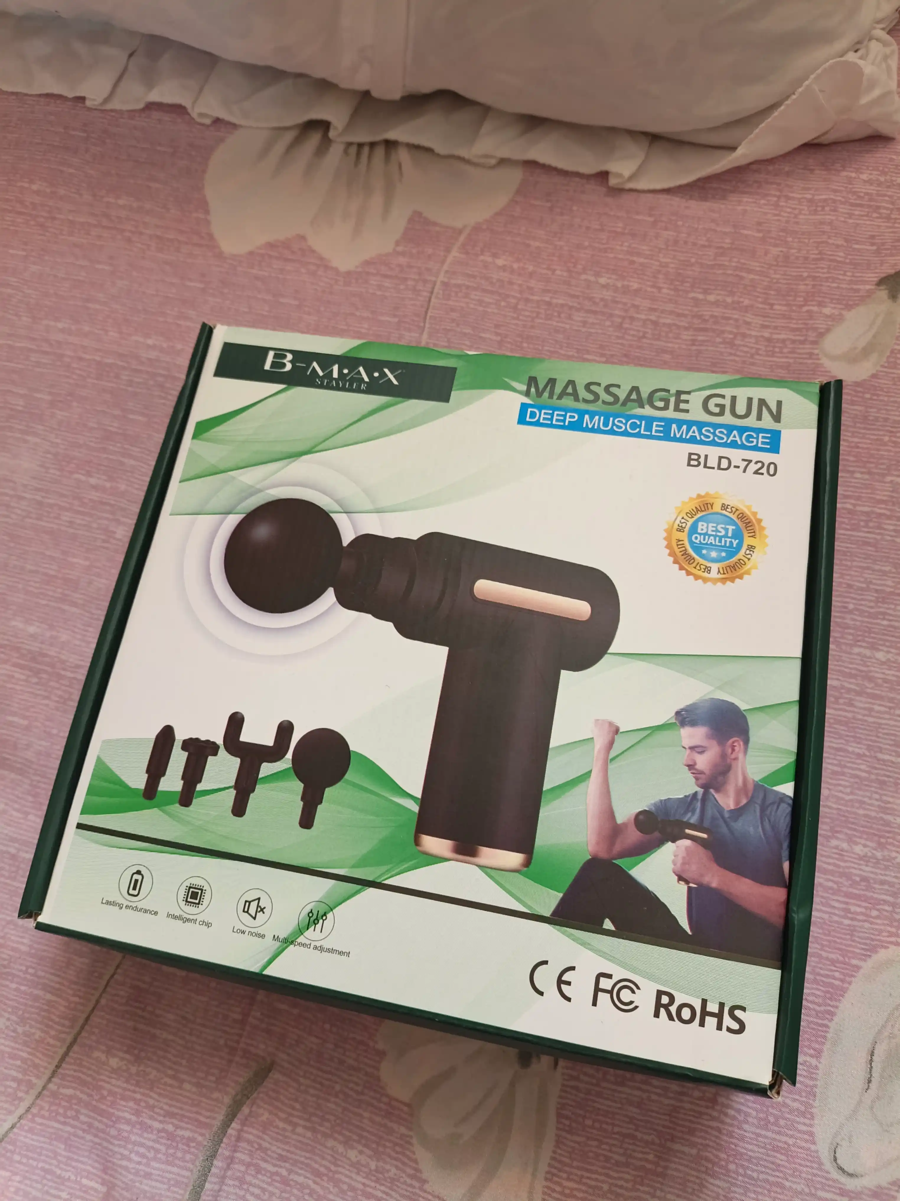 Tana, orqa va bo'yin uchun massaj moslamalasi