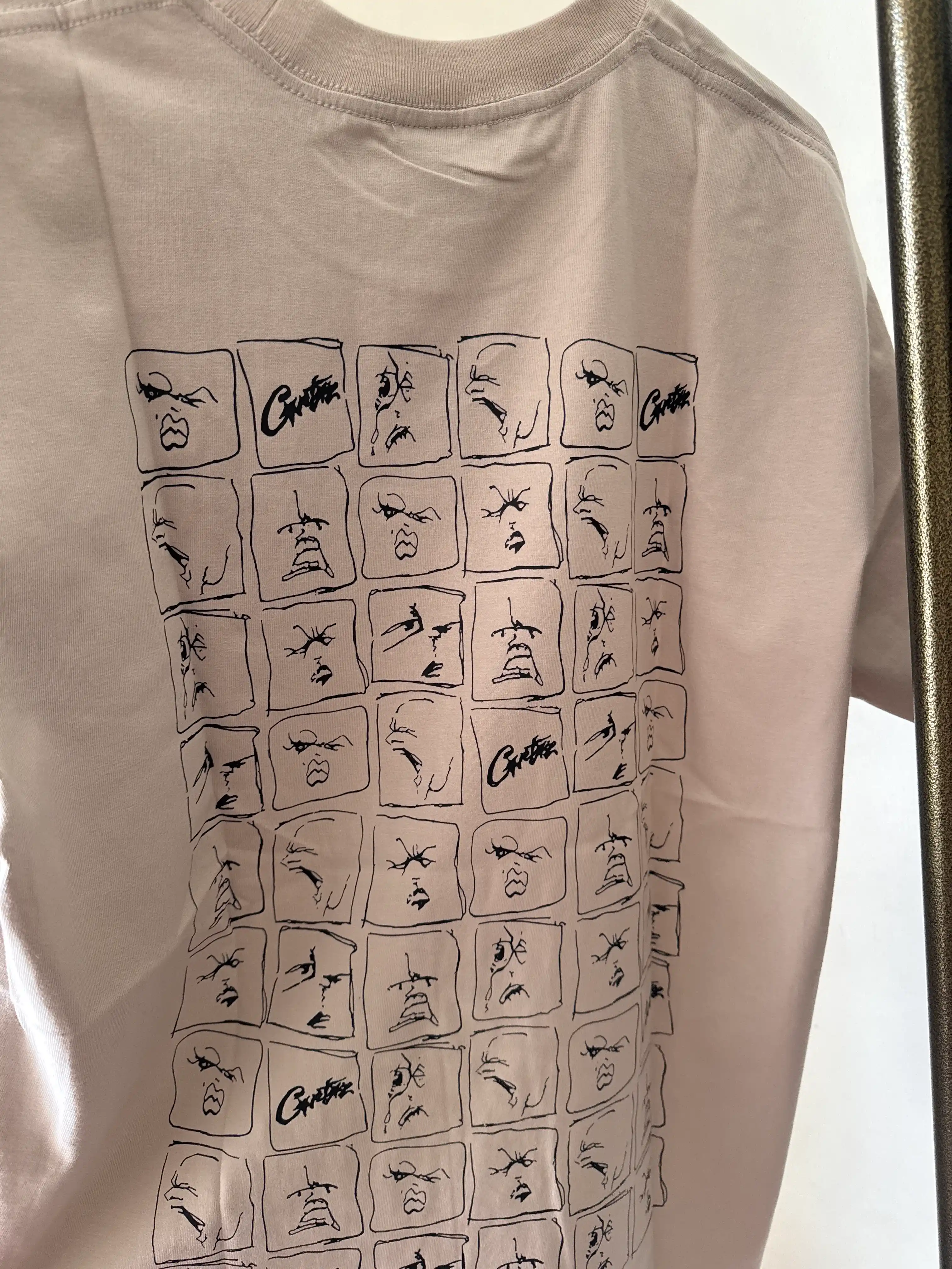 Corteiz Oversize Y2K Streetwear futbolkasi, 100% paxta, uniseks