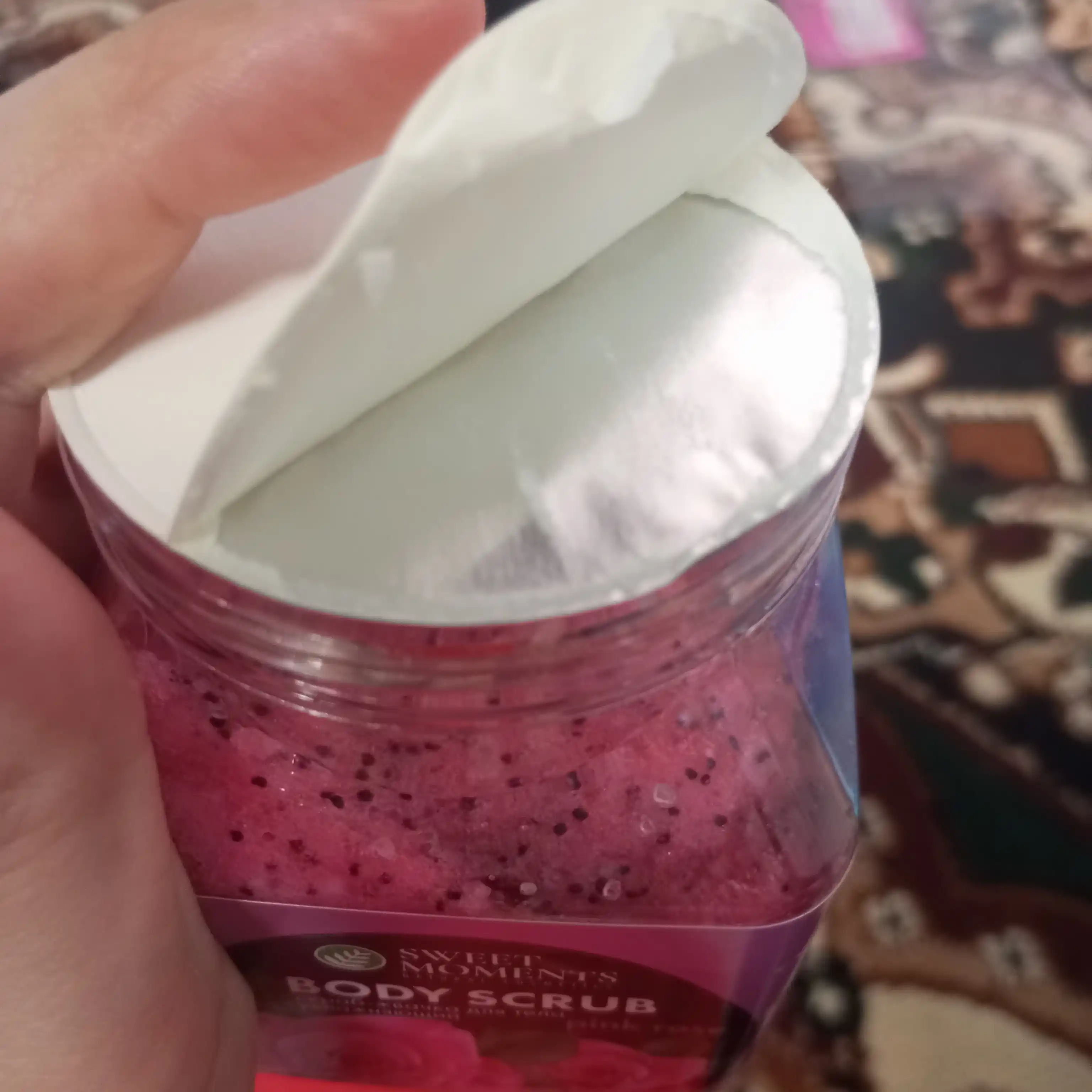Скраб для тела Sweet Moments, 250 г, натуральный, увлажняющий, антицеллюлитный