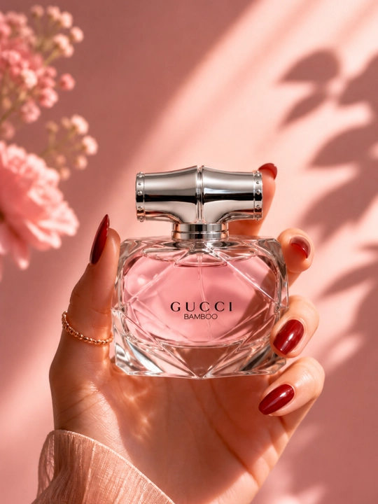 Gucci Bamboo ayollar atiri, gulli va yog‘ochsimon ifor, 3–100 ml
