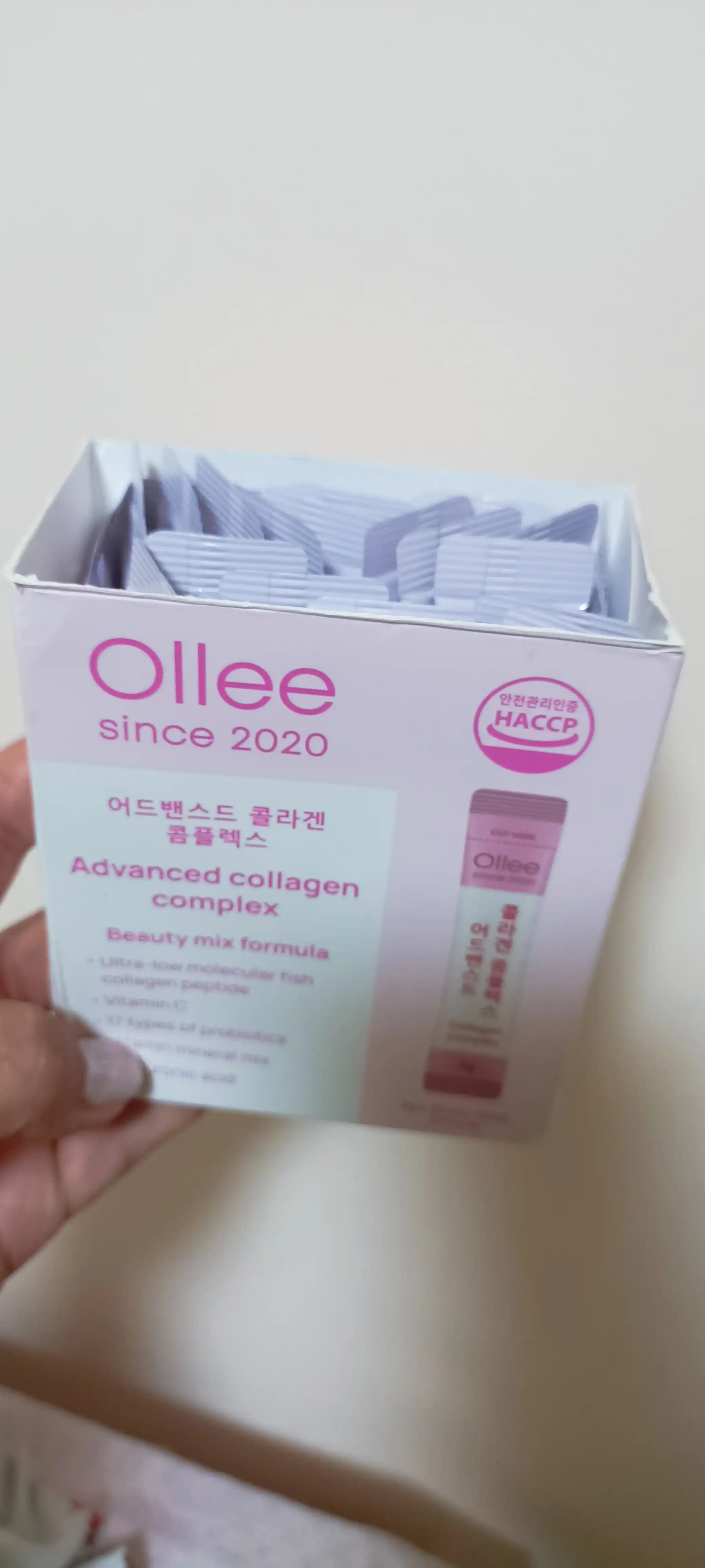 Soch, teri va bo‘g‘imlar uchun OLLEE Advanced Collagen Complex kollagen kompleksi