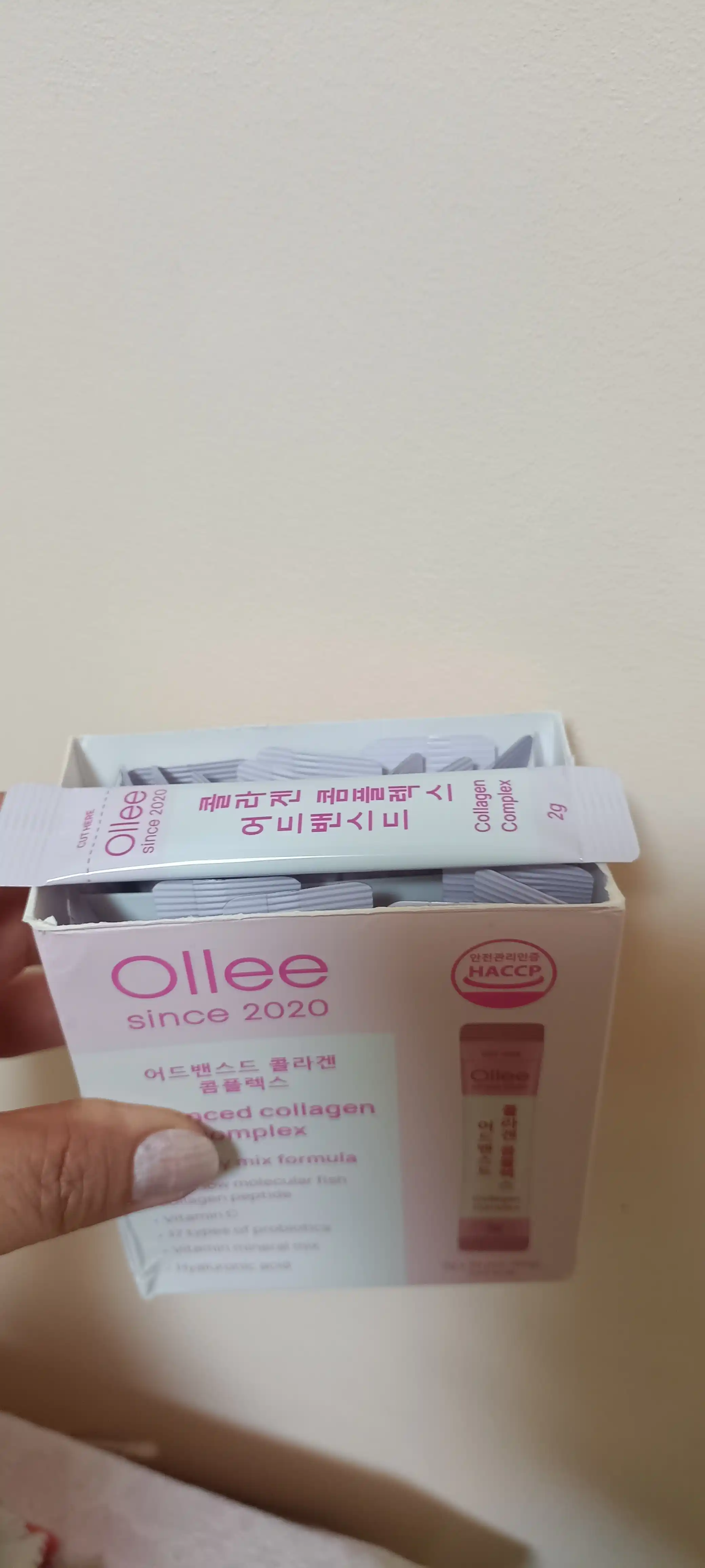 Soch, teri va bo‘g‘imlar uchun OLLEE Advanced Collagen Complex kollagen kompleksi