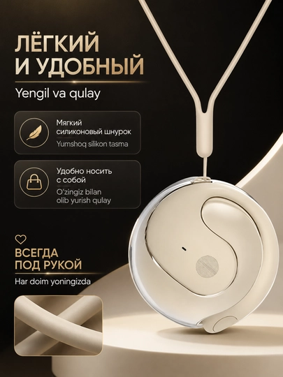 Simsiz quloqchinlar Bluetooth 5.4, sensorli naushnik mikrofonli iPhone Android uchun