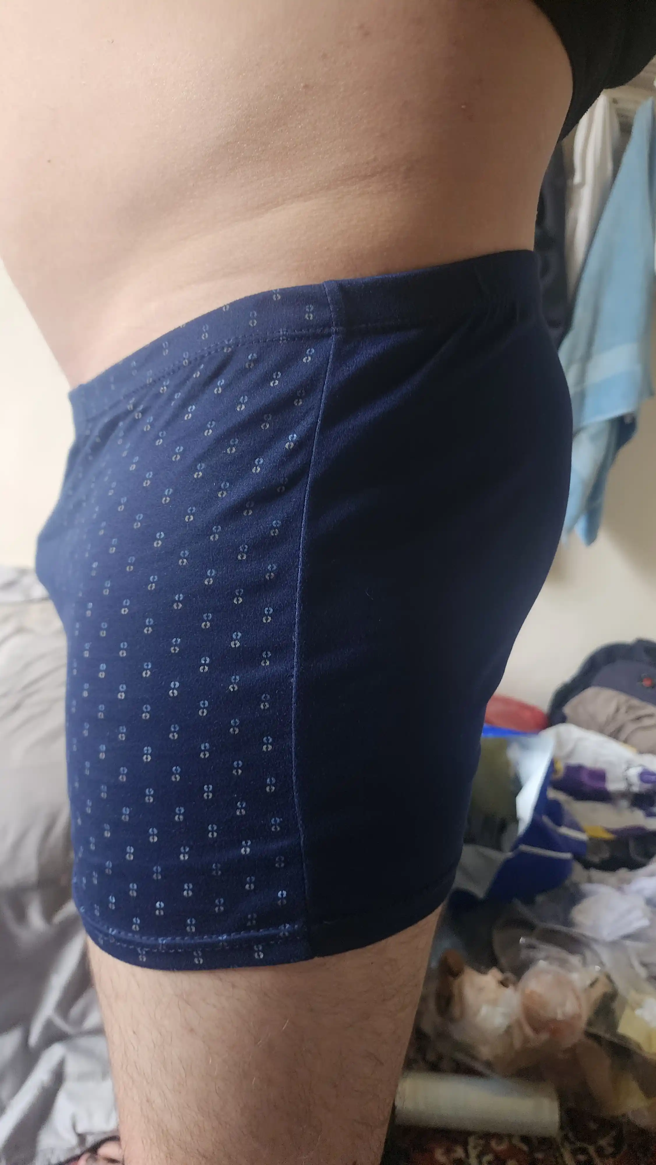 Erkaklar uchun bambukdan FB-27 bokser ichki kiyimi, razmer: XL-10XL, 4 xil rangda