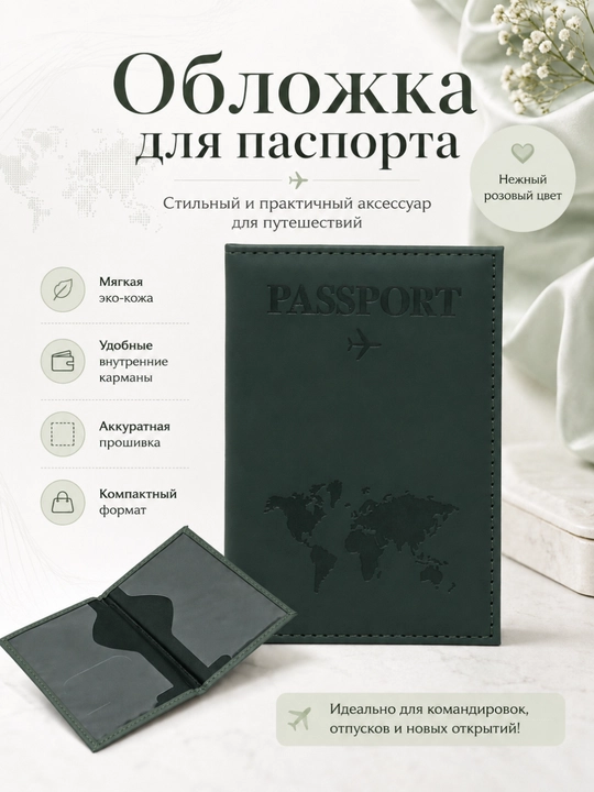 Обложка для заграничного паспорта - 
