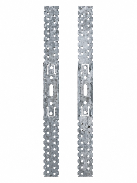 Metall osma tasma 30×300 mm, gipsokarton va shift konstruksiyasi uchun osma mahkamlash