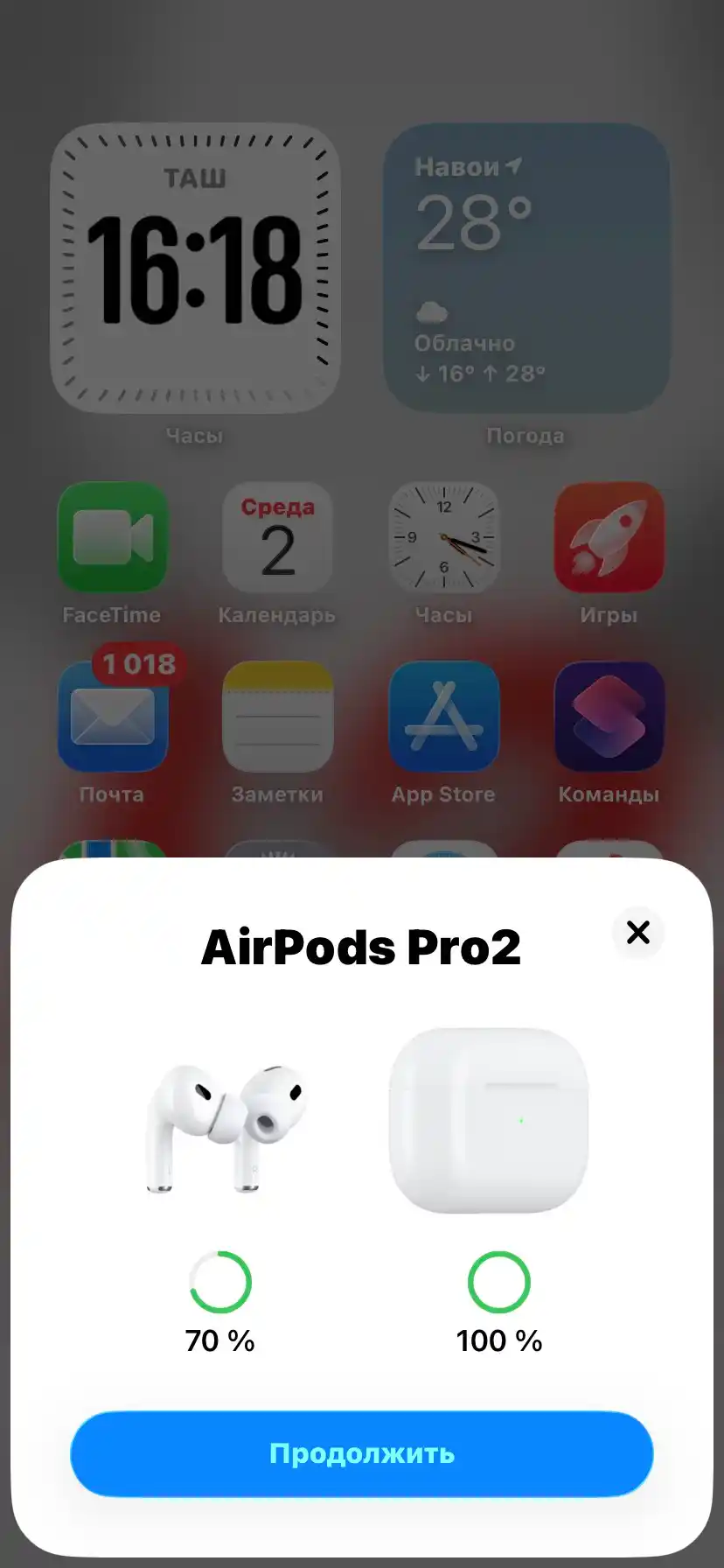 Беспроводные наушники Pods Pro 2 , Bluetooth, сенсорные, для iPhone и Android