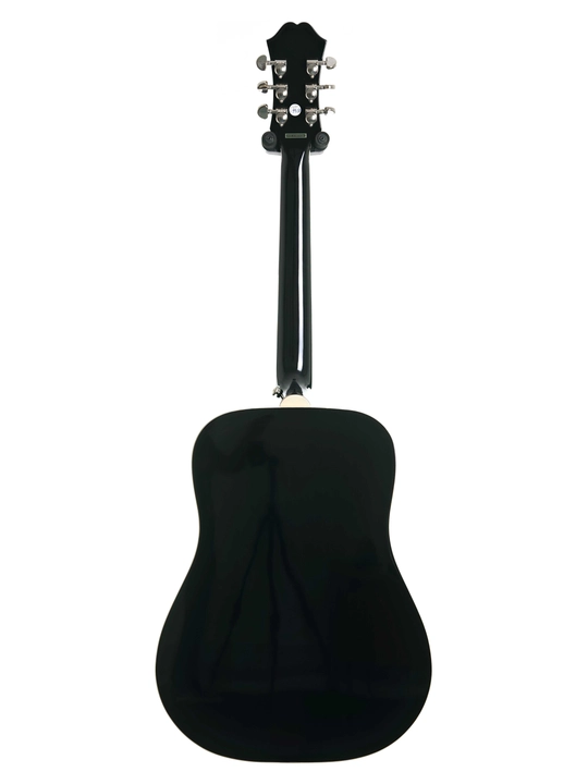 Epiphone Hummingbird Studio elektroakustik gitara, Ebony rangida