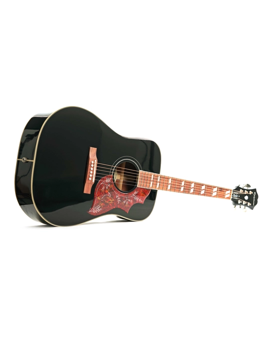Epiphone Hummingbird Studio elektroakustik gitara, Ebony rangida