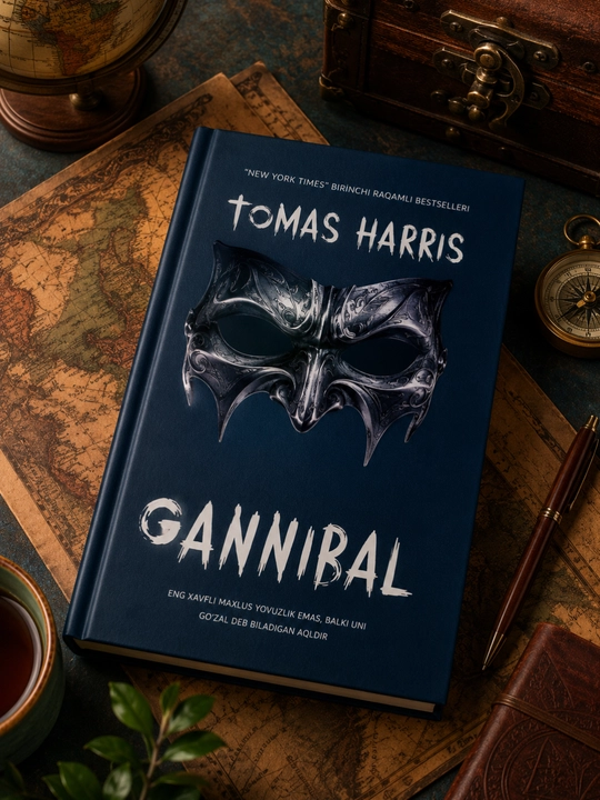 Tomas Harris «Gannibal» kitobi, psixologik va kriminal triller romani