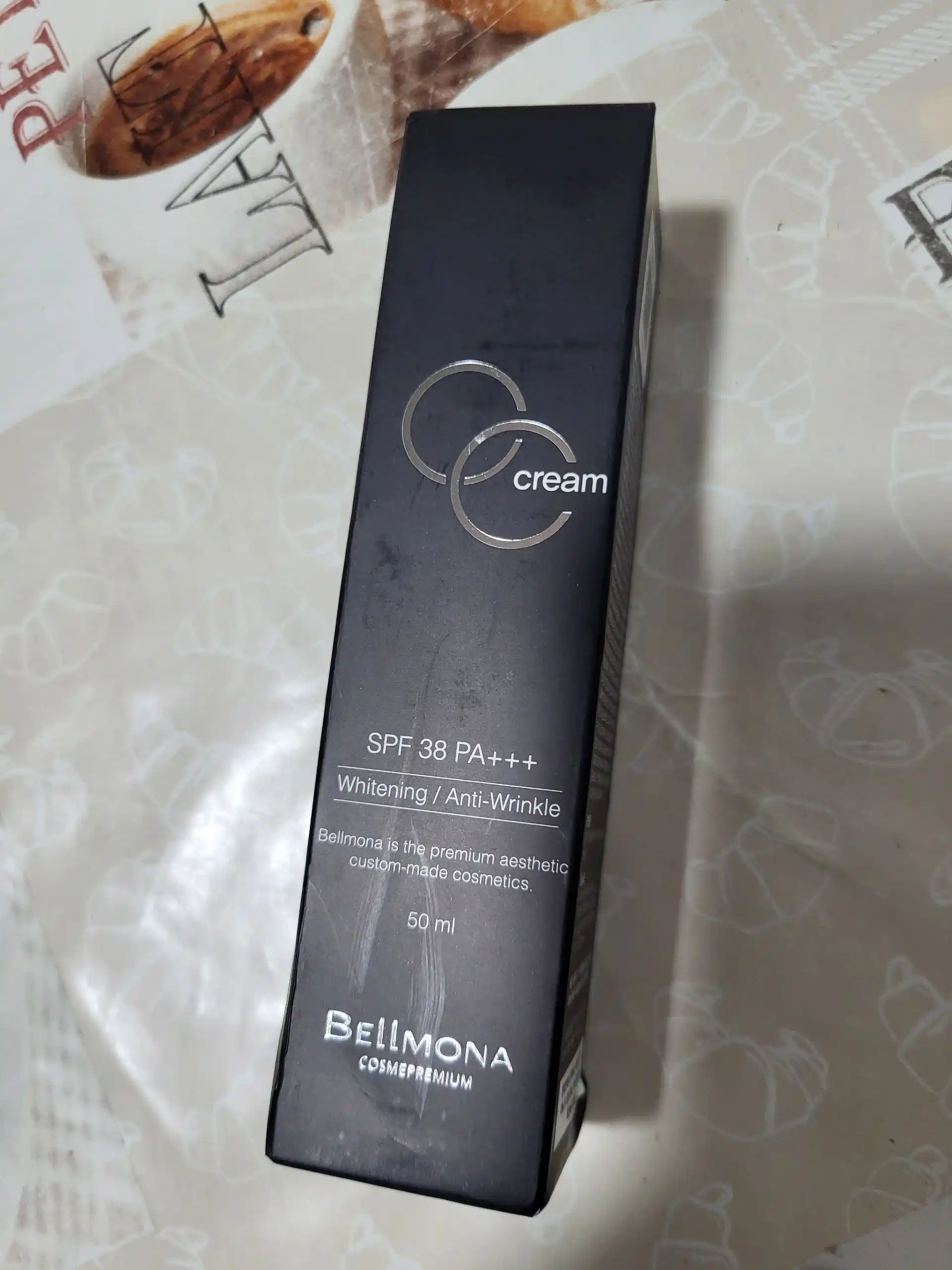 Крем для лица с осветляющим и антивозрастным уходом Bellmona CC Cream, SPF 38, PA+++, 50 м