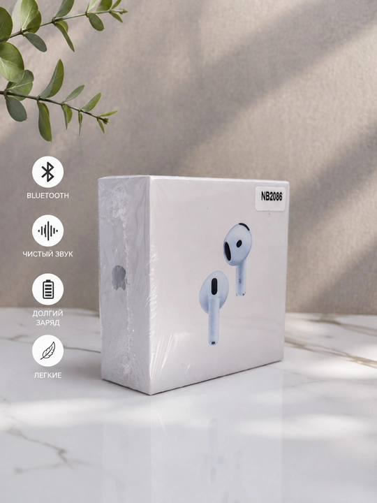 Simsiz bluetooth naushniklar mikrafonli va keysli, toza ovoz va uzoq zaryad
