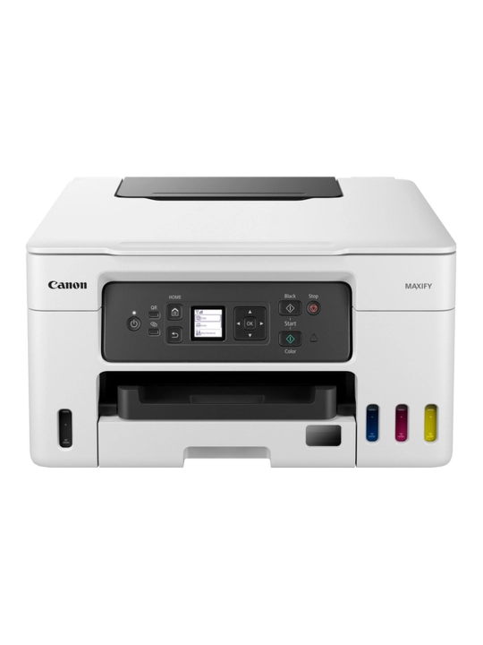 MFU Canon MAXIFY GX3040 purkovchi, 3 in 1, Wi-Fi, siyoh idishli, ikki tomonlama bosma, LCD displey, rangli, A4, oq - 