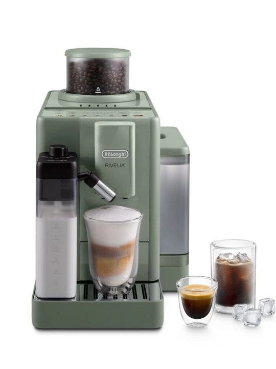 De’Longhi Rivelia Start EXAM420.55 avtomatik qahva mashinasi, 15 bar, 10 xil ichimlik