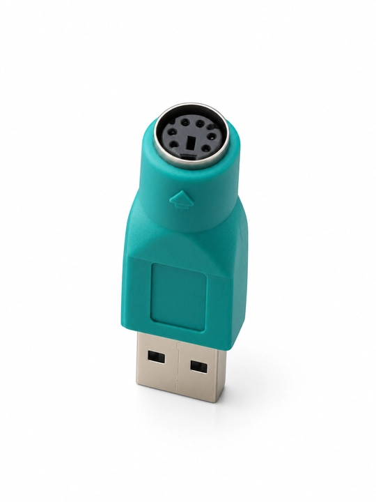 USB 2.0 адаптер Mini-DIN (PS/2) — удобное решение для подключения периферийных устройств
