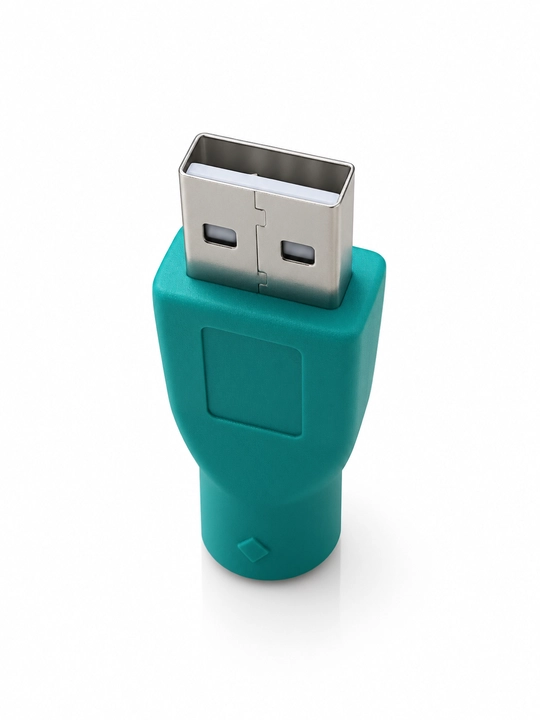 USB 2.0 адаптер Mini-DIN (PS/2) — удобное решение для подключения периферийных устройств