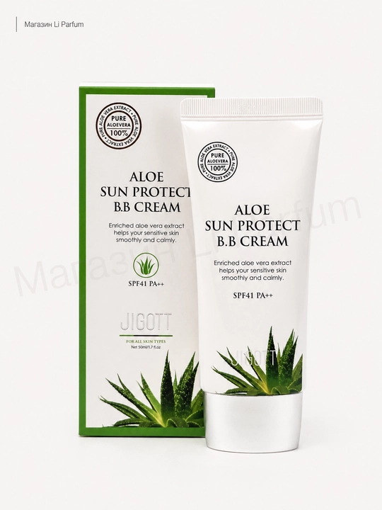 Jigott Aloe Extract BB-kremi SPF 41 quyoshdan himoya - 