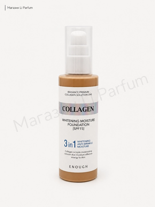 ENOUGH Collagen Whitening Moisture Foundation SPF15 №21 Light Beige