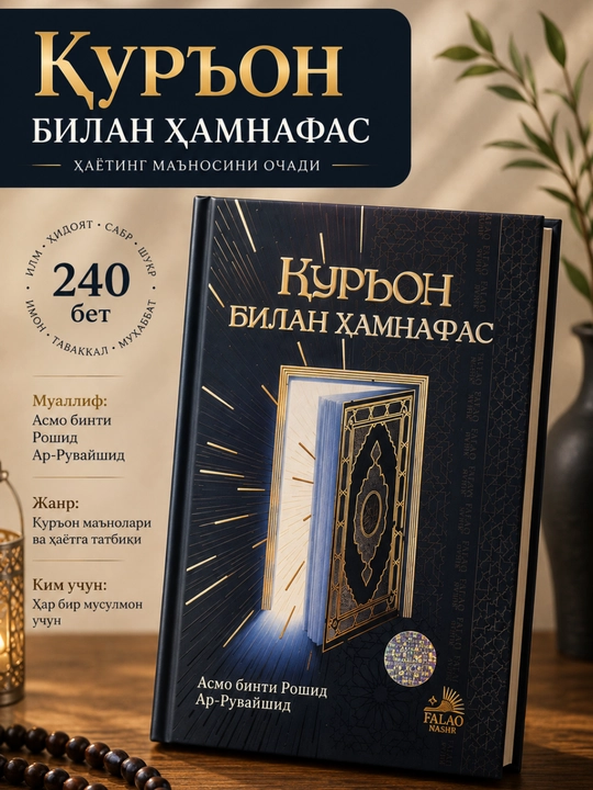 Falaq Nashr диний китоблари — исломий, маърифий ва тарбиявий адабиётлар - 