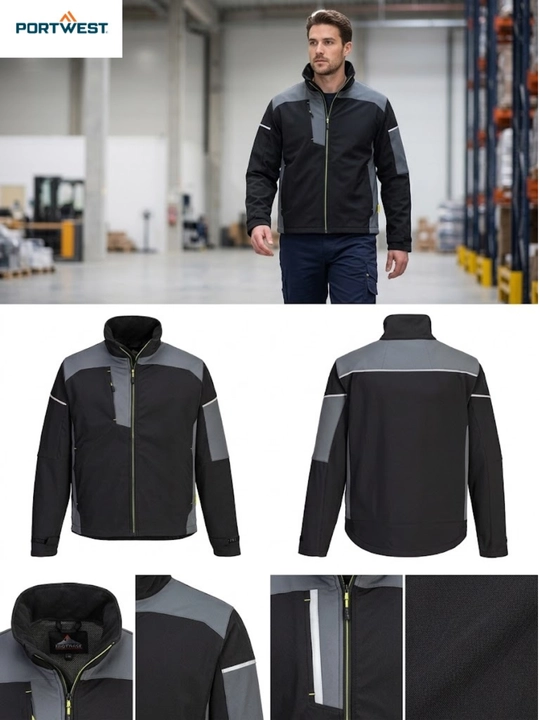 Ветровка , дождевик , лёгкая рабочая куртка Portwest PW378 PW3 Softshell - 