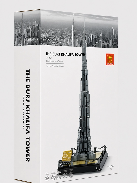 WANGE Burj-Xalifa 555 detallari konstruktori, 4222