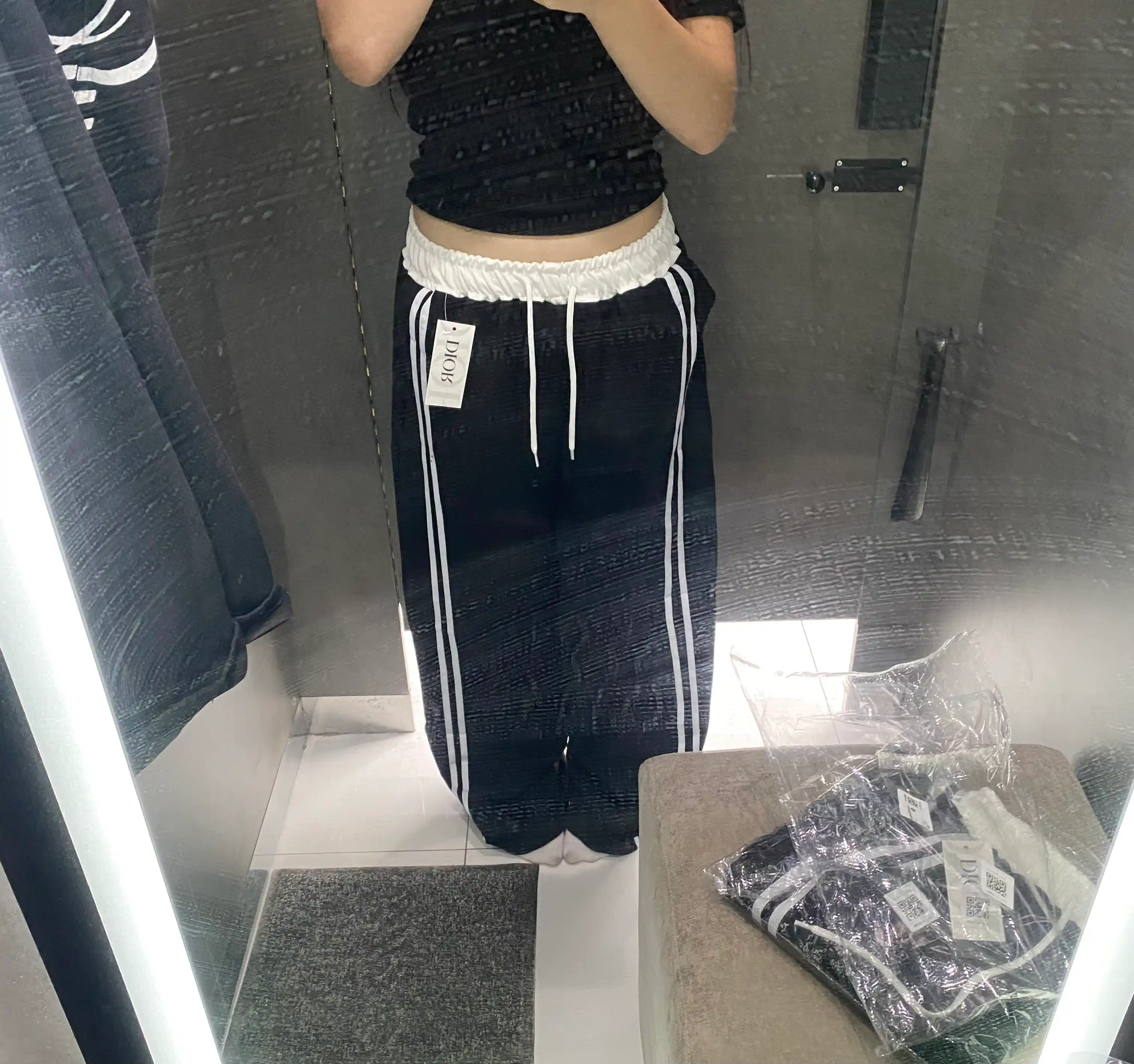 Ayollar va qizlar uchun keng sport shimlari, kundalik Baggy jogger 48/54