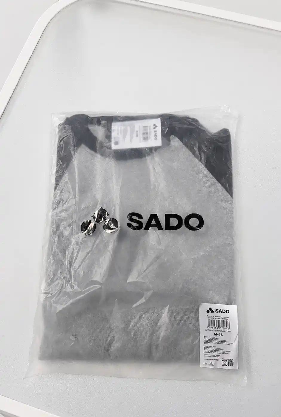 Лонгслив мужской с длинным рукавом реглан SADO