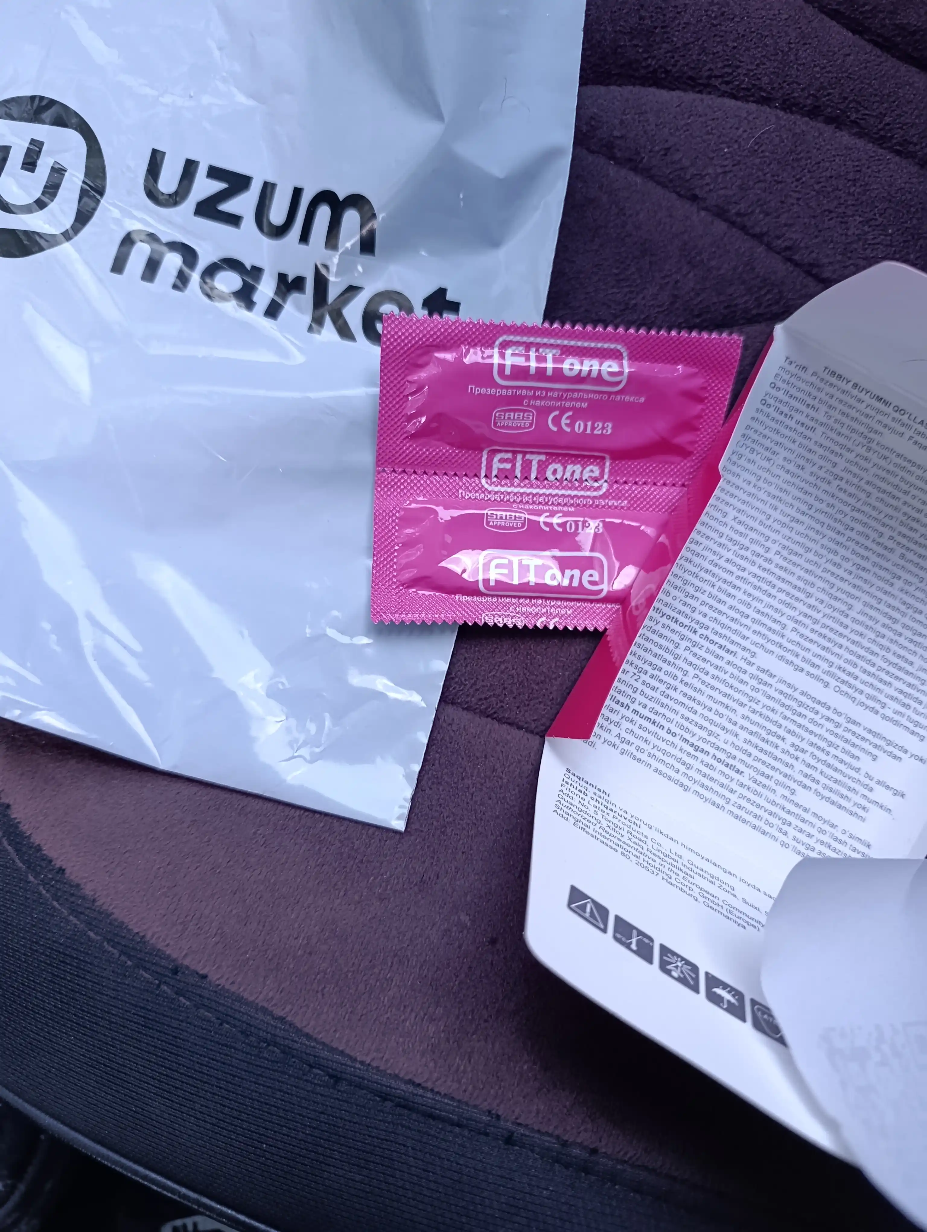 FITone prezervativlari - Klassik, Qulupnay va Apelsin