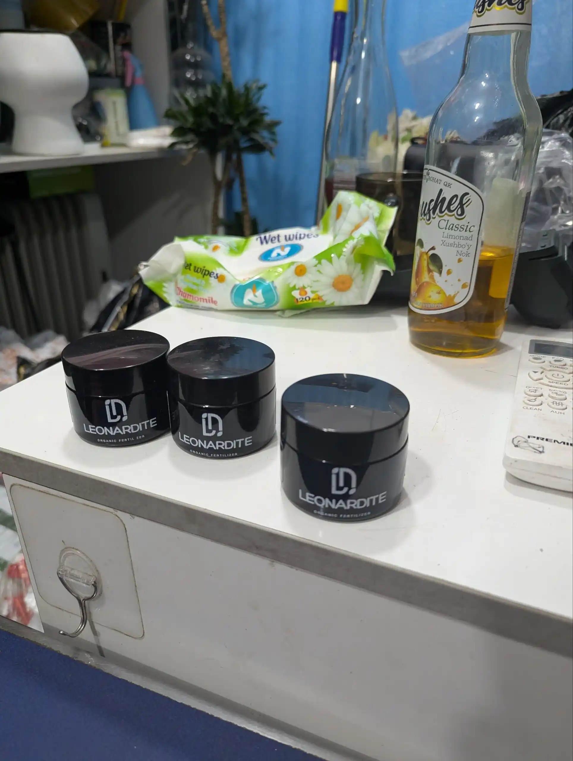 Uy va bog‘ o‘simliklari uchun Leonardite Gel organik o‘g‘iti, 50 gr