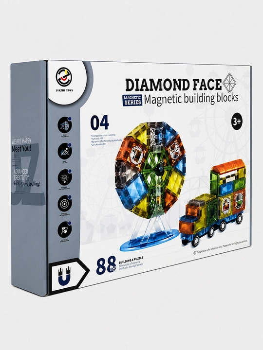 Diamond Face magnitli konstruktor 88 detal, 04 seri