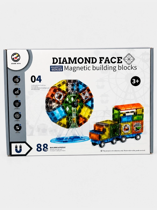 Diamond Face magnitli konstruktor 88 detal, 04 seri