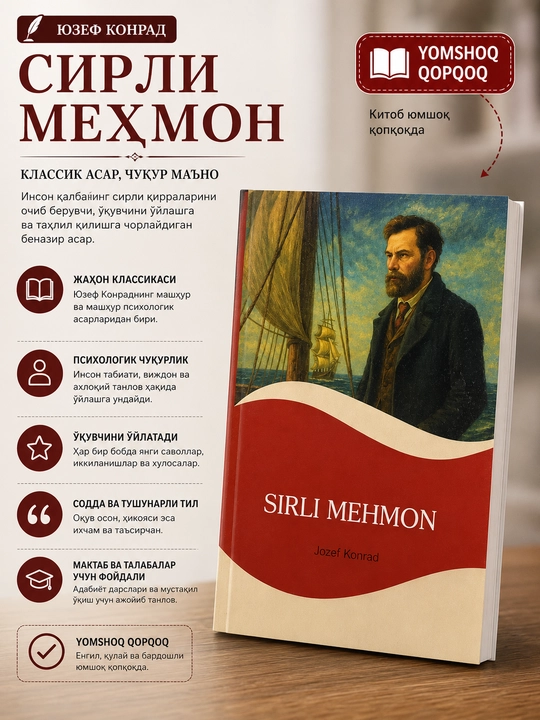 Sirli mehmon, Jozef Konrad - 