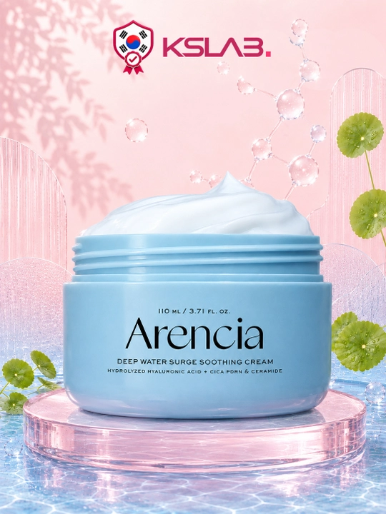 Увлажняющий крем для лица Arencia Deep Water Surge, 110 мл - 