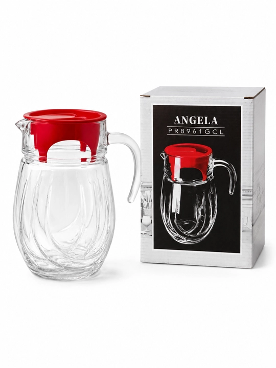 Стеклянный кувшин Angela с крышкой, 1,65 л