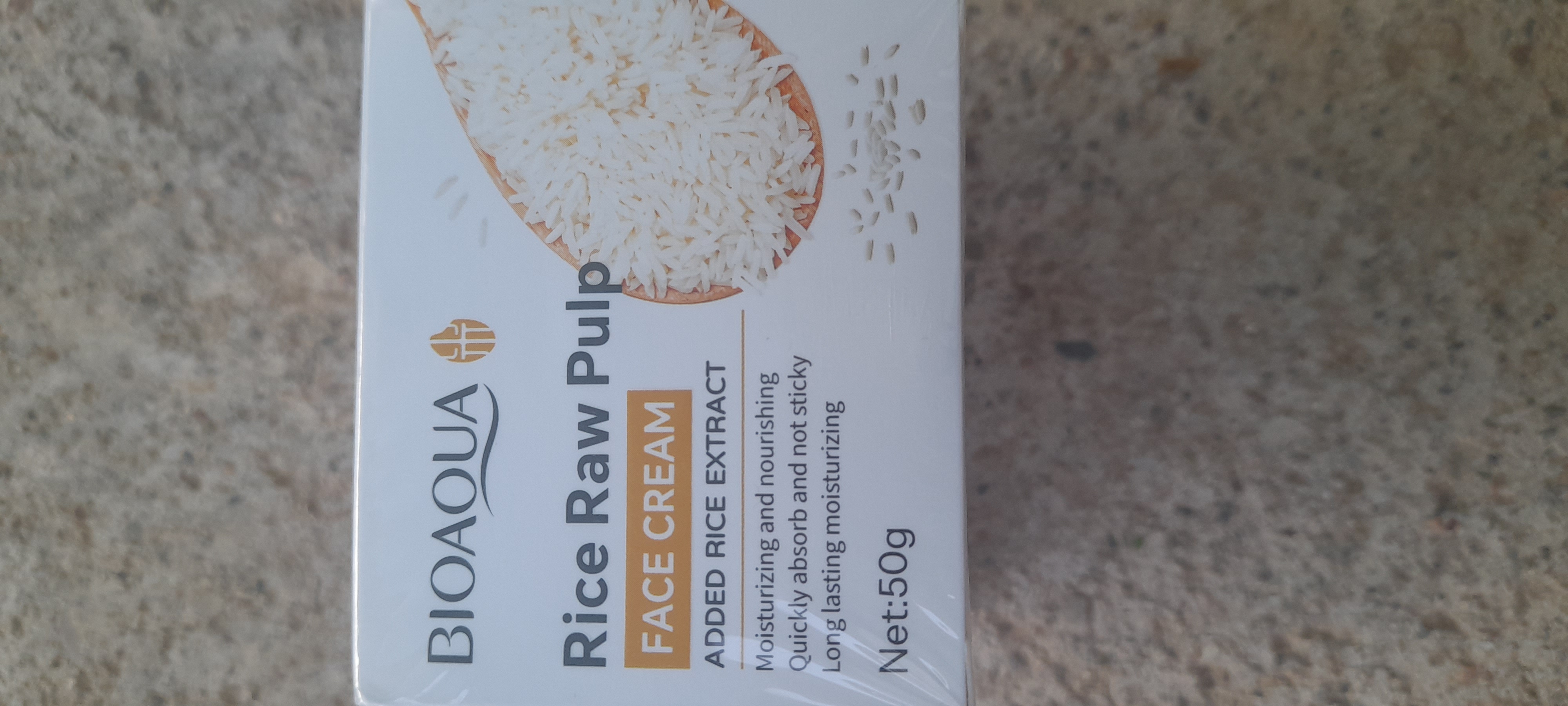Увлажняющий крем для лица Bioaqua с экстрактом риса, 50 г
