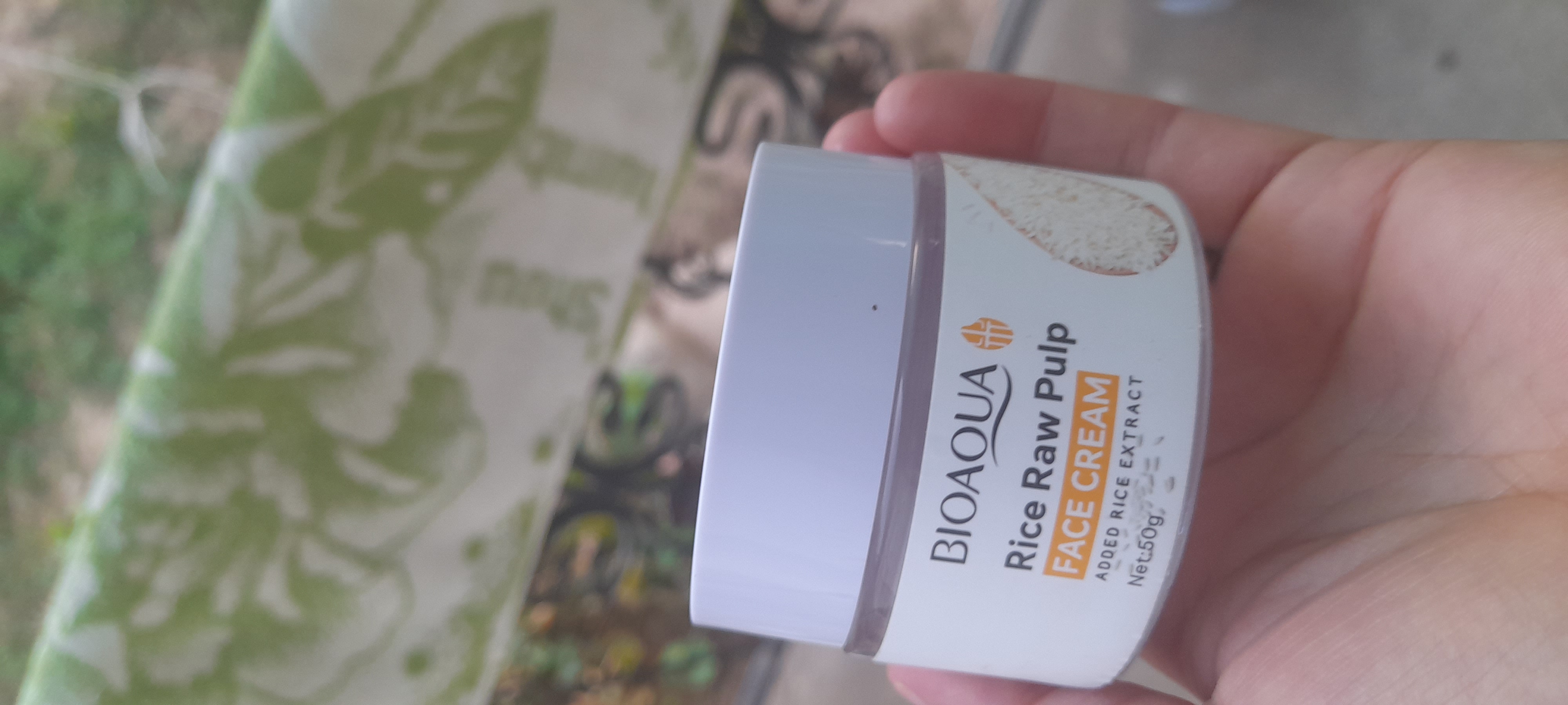 Увлажняющий крем для лица Bioaqua с экстрактом риса, 50 г