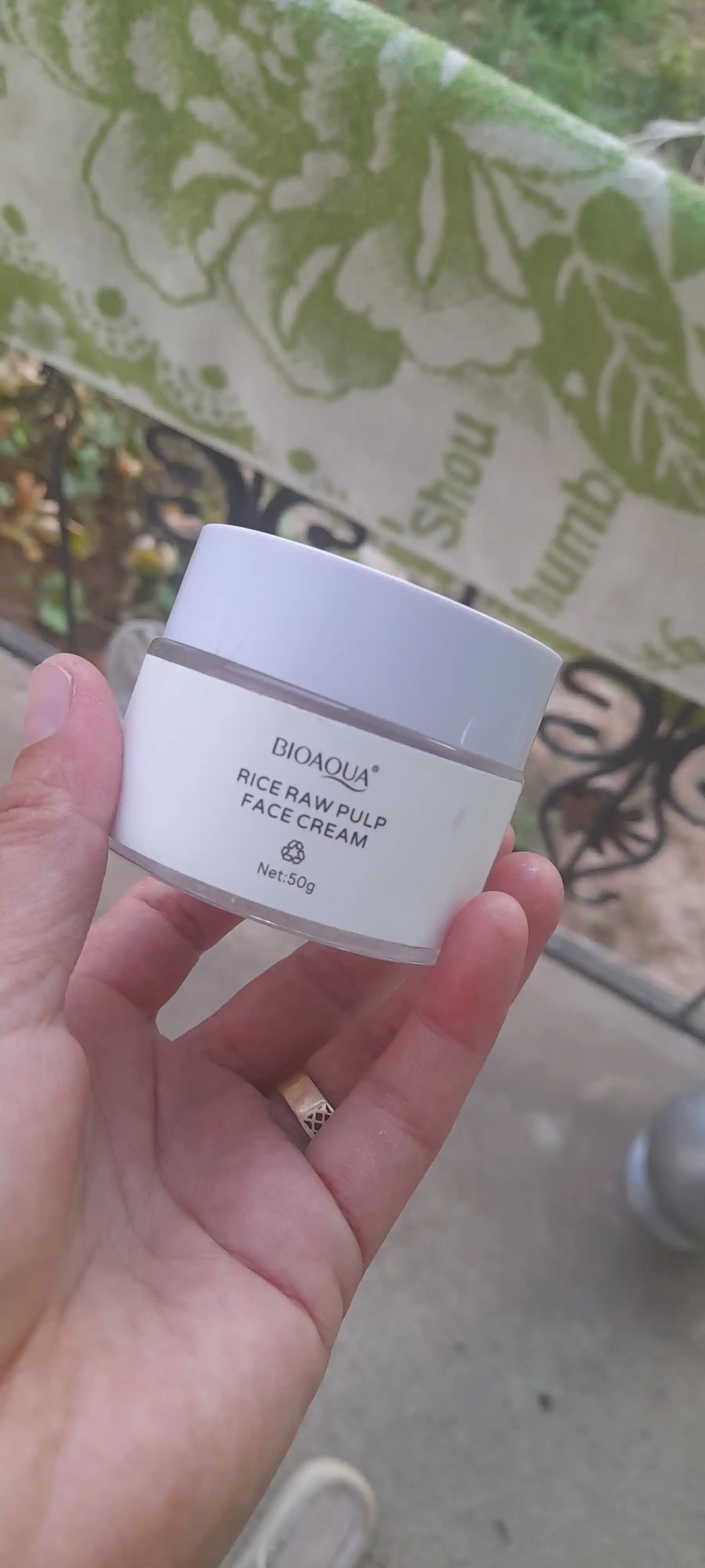 Увлажняющий крем для лица Bioaqua с экстрактом риса, 50 г