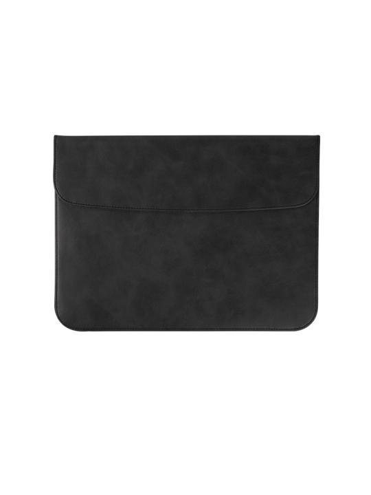 Чехол-папка кожаный для MacBook Pro 15-16 дюймов, внутренняя сумка для ноутбука, чёрный