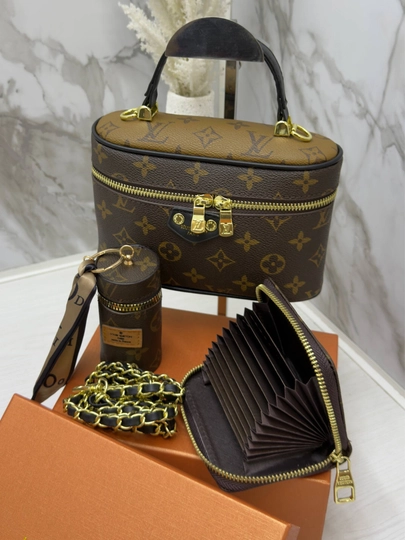 Женская сумка в стиле Louis Vuitton, подходит для повседневного использования