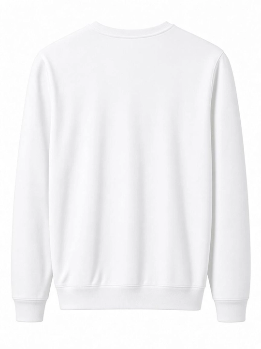 Erkaklar uchun klassik svitshot – 95% paxta, 5% likra, L–3XL
