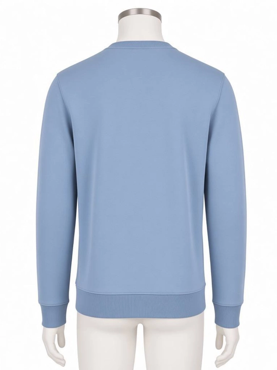Erkaklar uchun klassik svitshot – 95% paxta, 5% likra, L–3XL