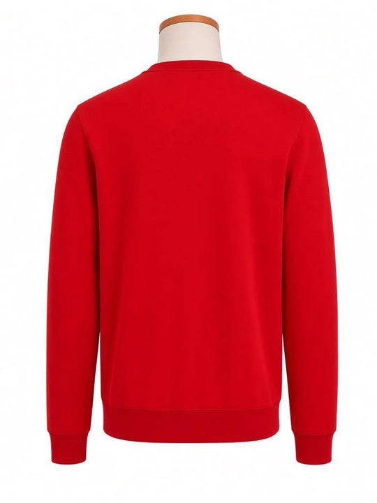 Erkaklar uchun klassik svitshot – 95% paxta, 5% likra, L–3XL